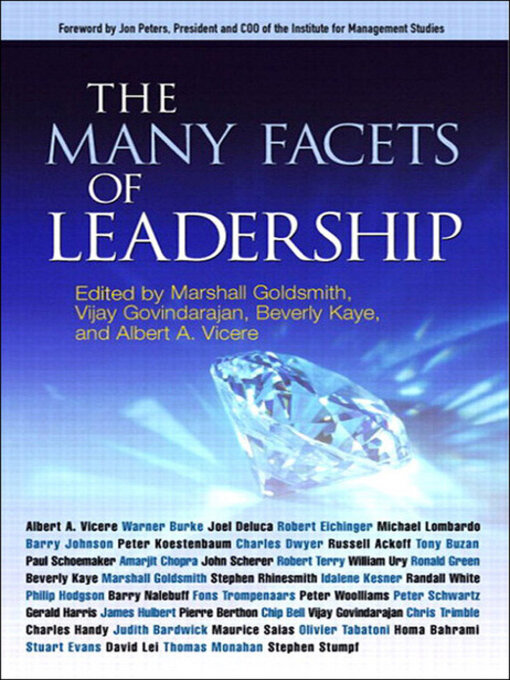 Title details for The Many Facets of Leadership by Marshall Goldsmith - Wait list